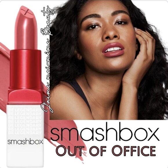 Smashbox Prime and Plush Lipstick - Out of Office (Dusty Mauve) - Picture 1 of 14